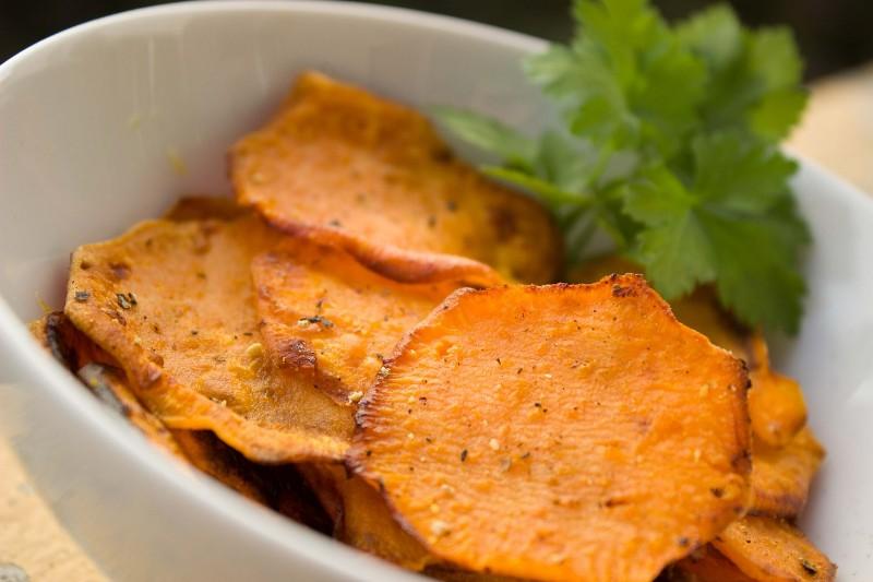 Chips à la patate douce (4p)