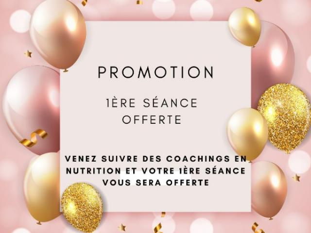 Première séance de coaching en nutrition offerte à Incourt