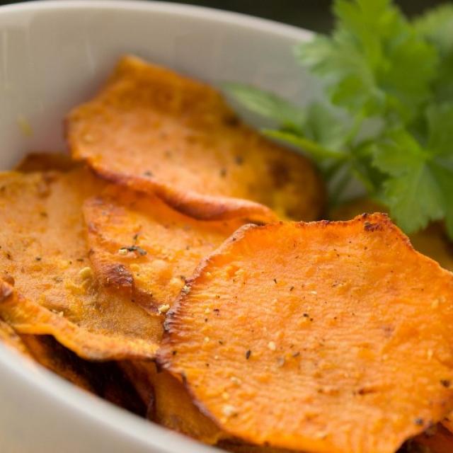 Chips à la patate douce (4p)